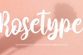 Rosetype Font