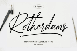 Rotherdams Font Family