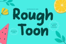 Rough Toon Personal Use Font