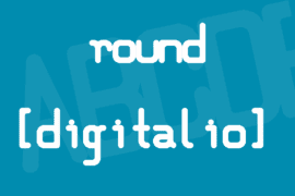round [digitalio] Font Family