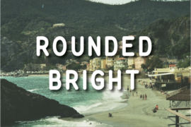 Rounded Bright Font