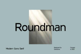 Roundman Font