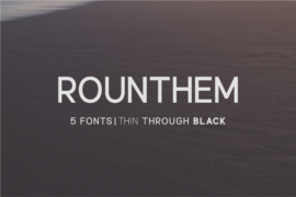 Rounthem Font Family