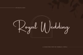Royal Wedding Font