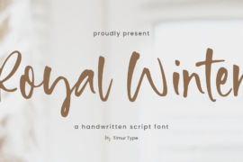 Royal Winter Font