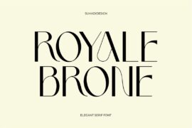 Royale Brone Font