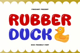 Rubber-Duck Font