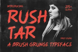 Rushtar Demo Font