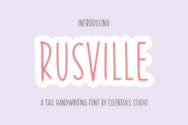 RUSVILLE Font