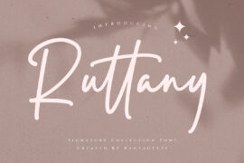 Ruttany Font
