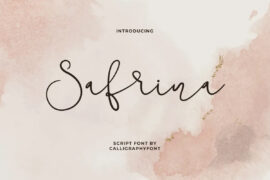 SafrinaDemo Font