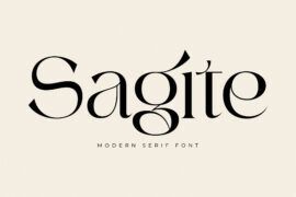 Sagite DEMO VERSION Font Family