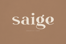Saige Font
