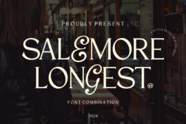 SalemoreLongestPersonal Font