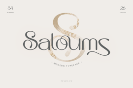Saloums Font