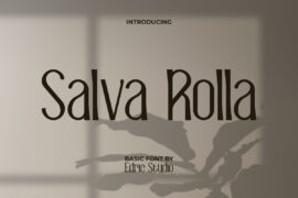 SalvaRollaDemo Font