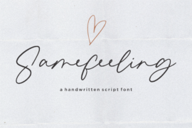Samefeeling Font