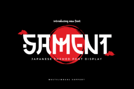 SAMENTtrial Font