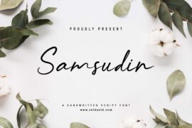 Samsudin-DEMO FONT Font