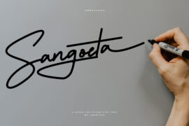 Sangoeta Font