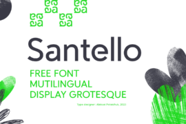 Santello Regular Font