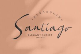 Santiago Demo Font