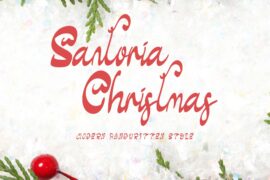 Santoria Christmas Font