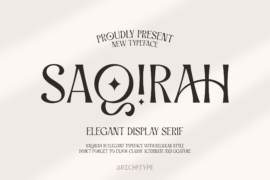 Saqirah Font