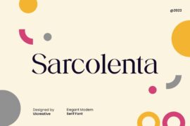 Sarcolenta Font