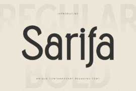 Sarifa Font