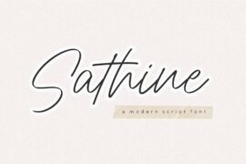 Sathine Font