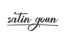 Satin Gown Demo Font