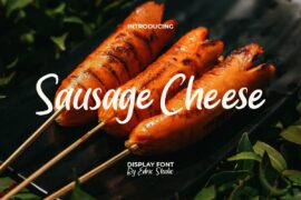 Sausage Cheese Demo Font