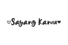 SayangKamuDemo Font