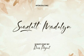 Scarlett M Demo Font