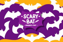 Scary Bat Font