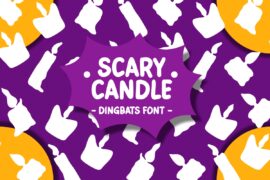 Scary Candle Font