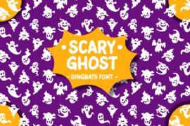 Scary Ghost Font