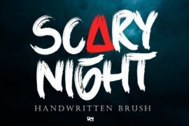 Scary Night Regular Font