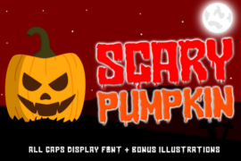 Scary Pumpkin Font