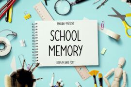 School Memory Font