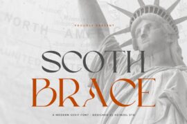 Scoth Brace Font