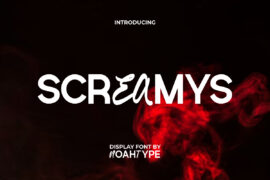 Screamys Demo Font