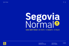 Segovia DEMO Font