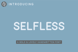 Selfless Font