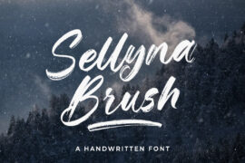 Sellyna Brush Font Family