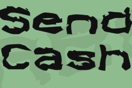 Send Cash Font