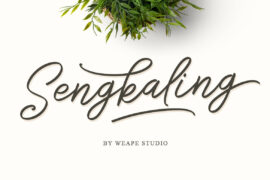 Sengkaling Demo Font