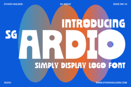 SG Ardio Font Family