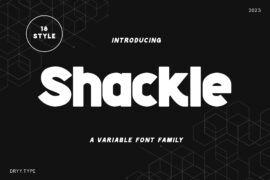 Shackle Font Family